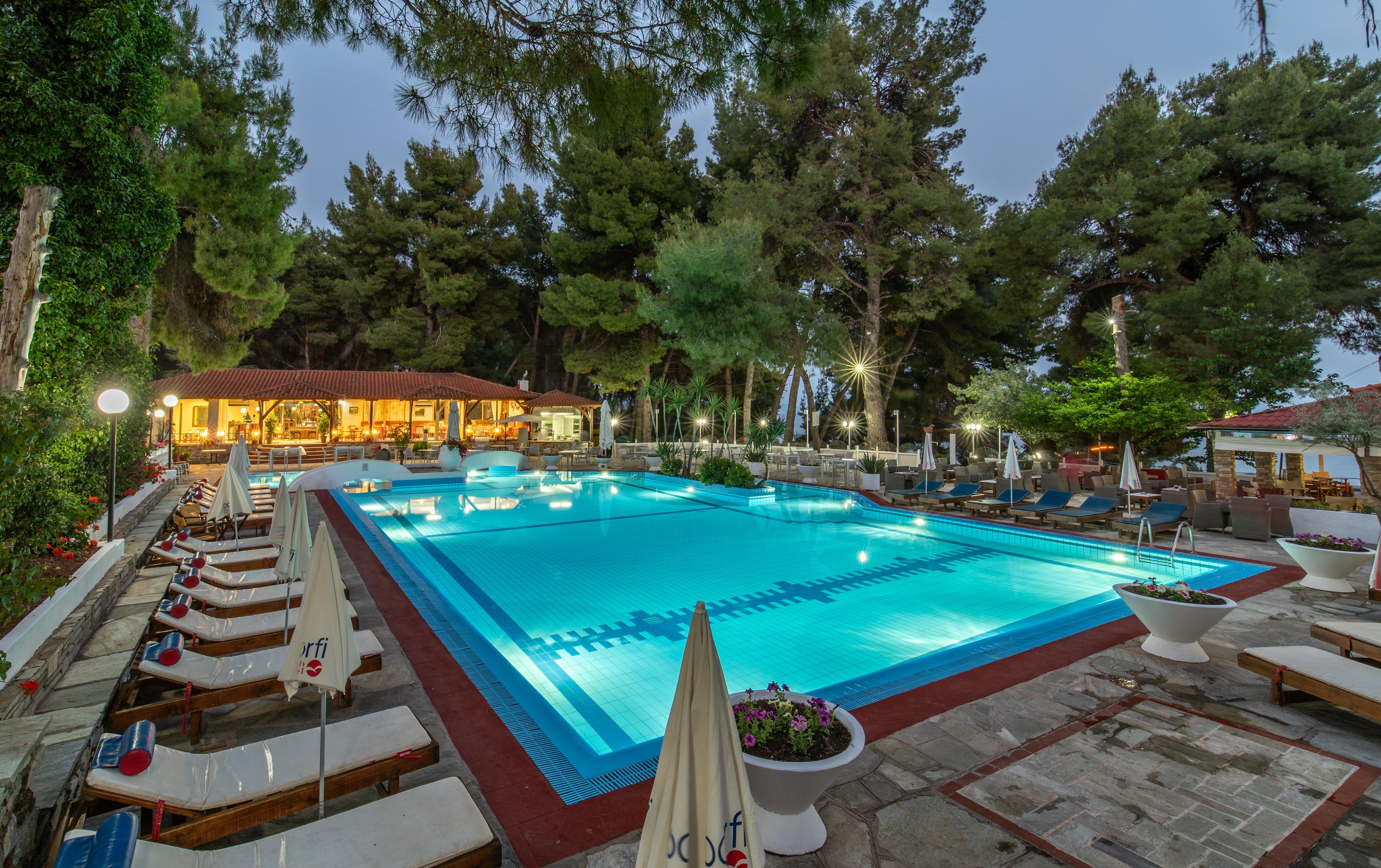 Porfi Beach Hotel Nikiti  Dış mekan fotoğraf