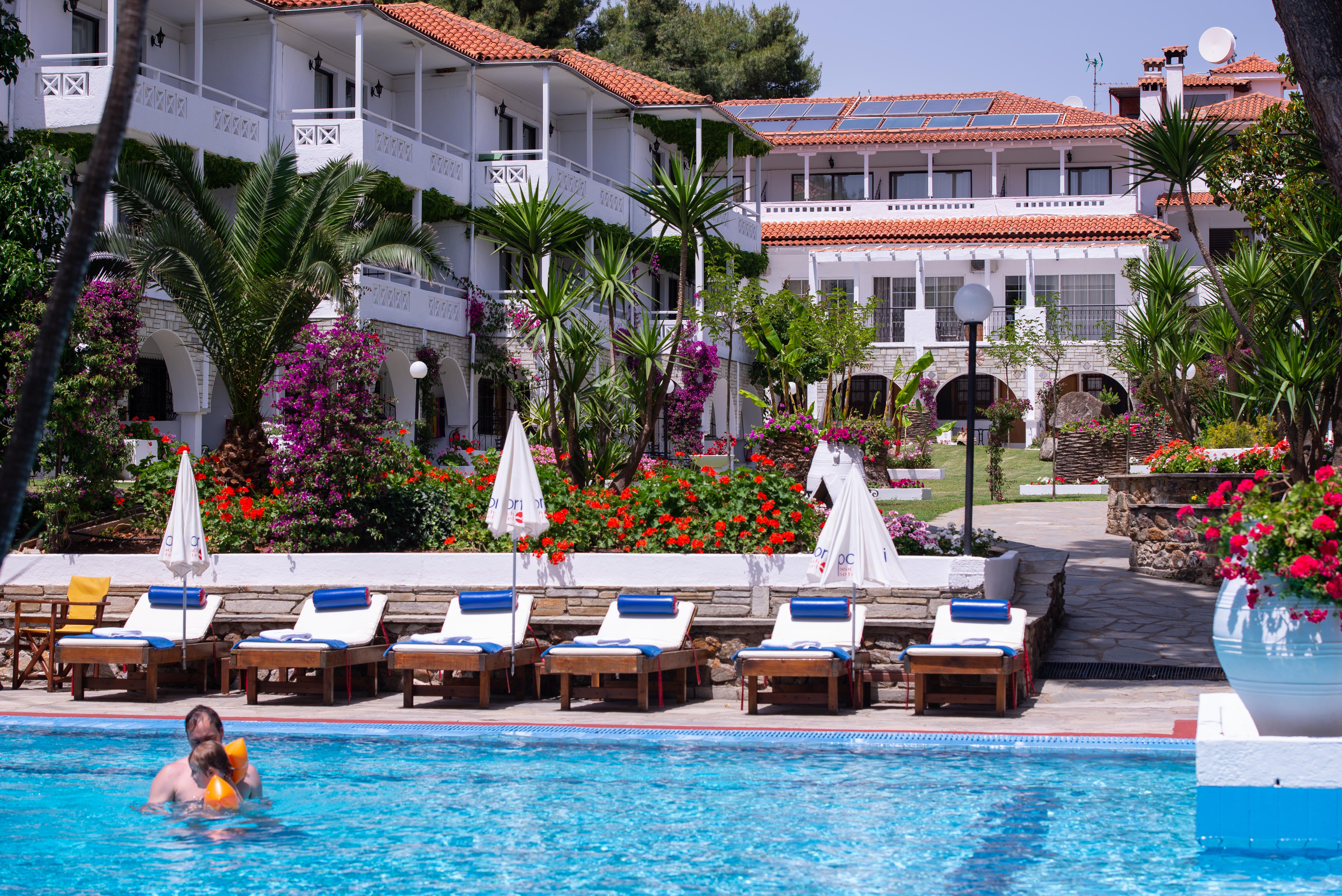 Porfi Beach Hotel Nikiti  Dış mekan fotoğraf